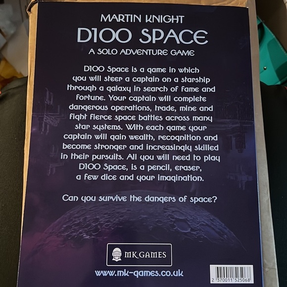 Martin knight‎ D100 Space book one - Picture 2 of 3